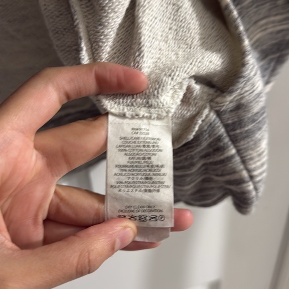 Armani Exchange A | X Size medium jacket coat cardigan fuzzy sweater jacket AX - Picture 8 of 10